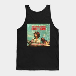 POSTER TOUR - SOUL TRAIN THE SOUTH LONDON 102 Tank Top